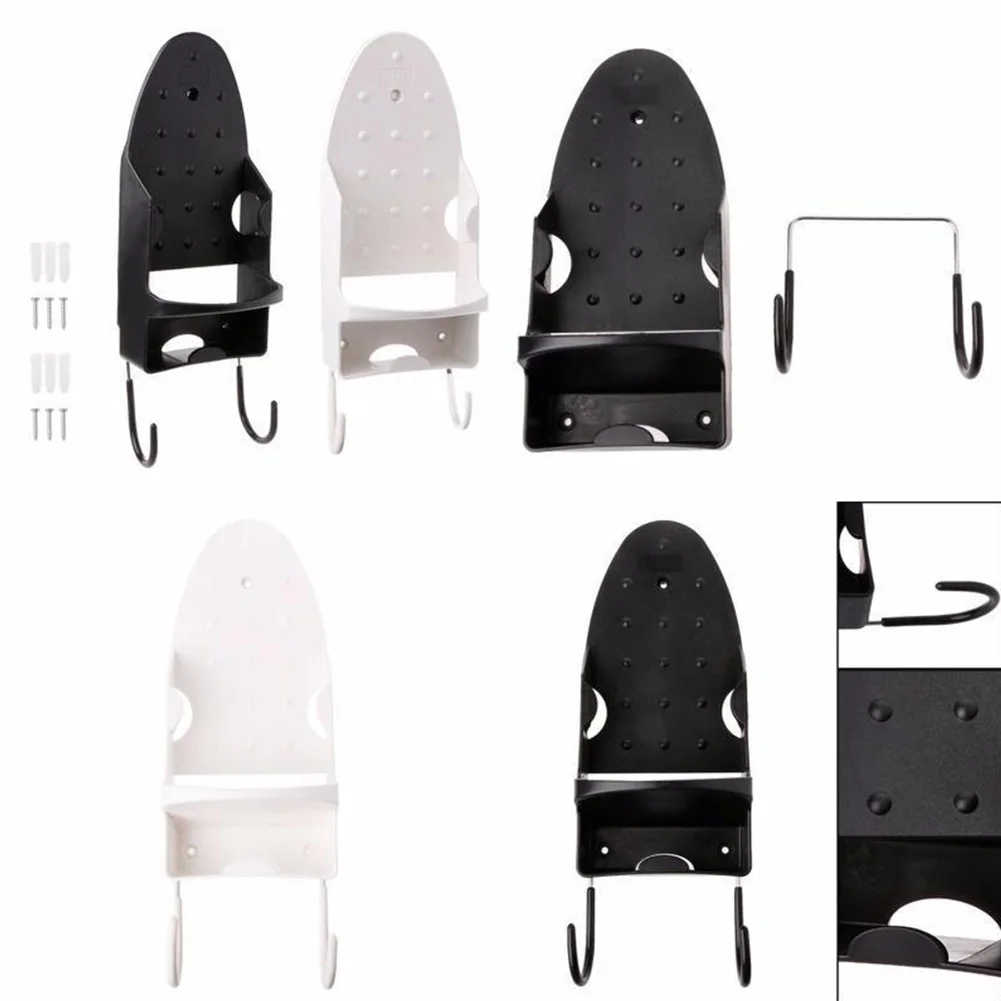 

Sturdy Hanging Rack Holder Bedroom Storage Wall Mounted Home Hotel Office With Screw Ironing Board Stand Dryer Accessories