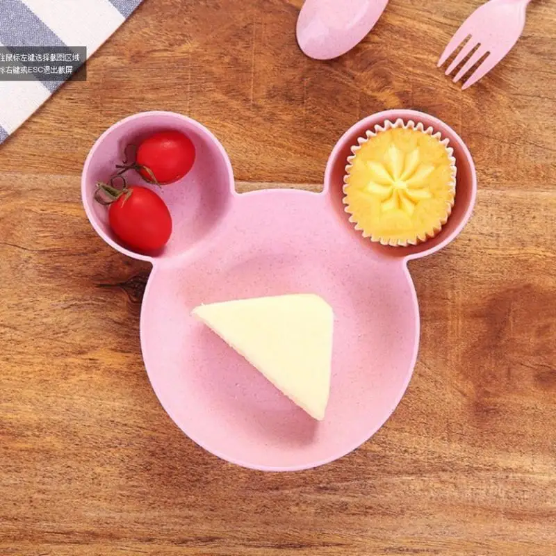 Baby Food Storage Tableware Toddle Solid Cute Cartoon Dishes Kids Plate Bowl Eco-friendly Children Training Dinnerware Baby Food Storage Tableware Toddle Solid Cute Cartoon Dishes Kids Plate Bowl Eco-friendly Children Training Dinnerware