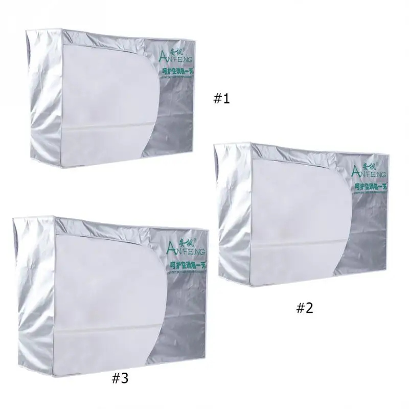 

Outdoor Air Conditioner Waterproof Cover For Air Conditioner Protection Household Anti-Dust Tools Sunproof Polyester Material