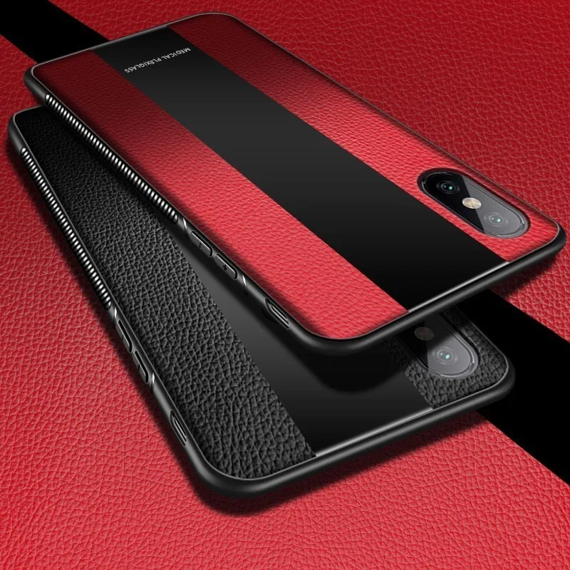 

Luxury Leather Phone Case on the For iPhone 7 8 6 6s Plus X Full Shockproof Cover For iPhone X XR XS Max Silicone Back Case Capa