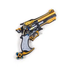 Overwatch Jesse mccree кожа Gambler оружие, милашка Косплей точная копия