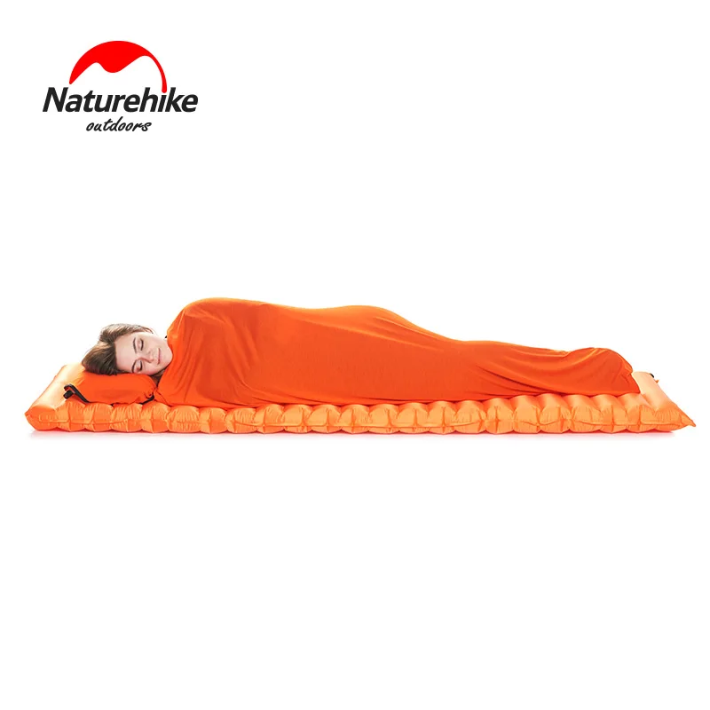 

Naturehike Sleeping Bag Liner Envelope Mummy Outdoor Camping Portable Single Bed Sleeping Bag Liner Lock Temperature NH17N004-D
