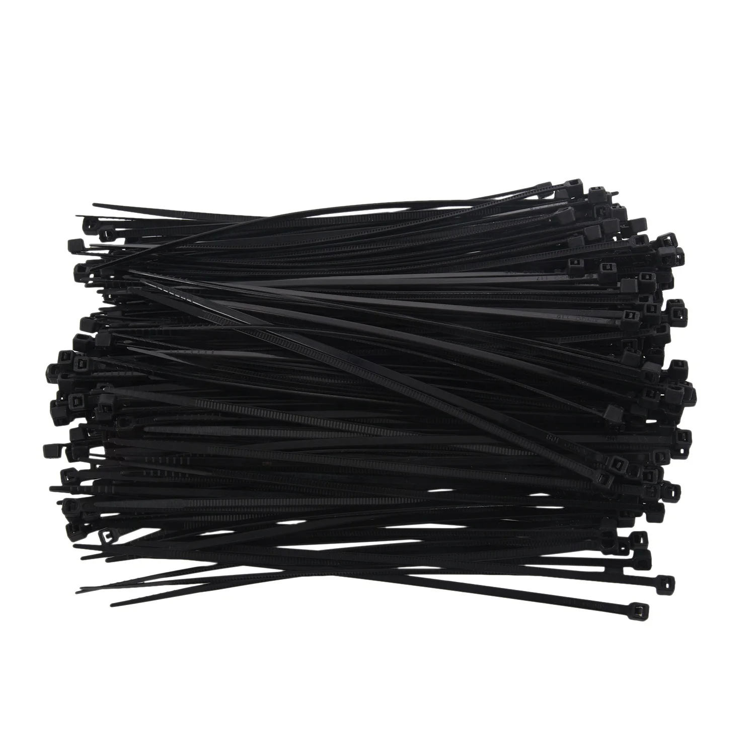 Retail 350PCS Plastic Self Locking Packaging Cable Zip Ties Fastener