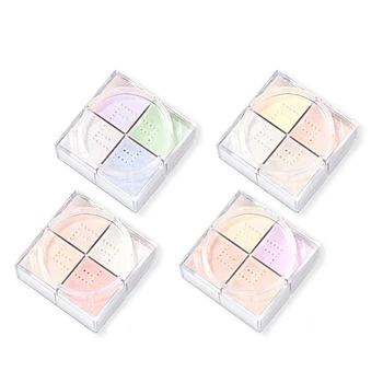 

ICYCHEER Loose Powder Makeup Brighten Oil-Control Facial Powder Brighten Base Concealer