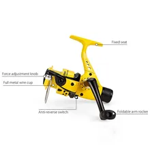 YUBOSHI CTR2000-7000 спиннинговые Рыболовные катушки для морской соленой воды, катушка для ловли карпа, катушка для спиннинга FR003