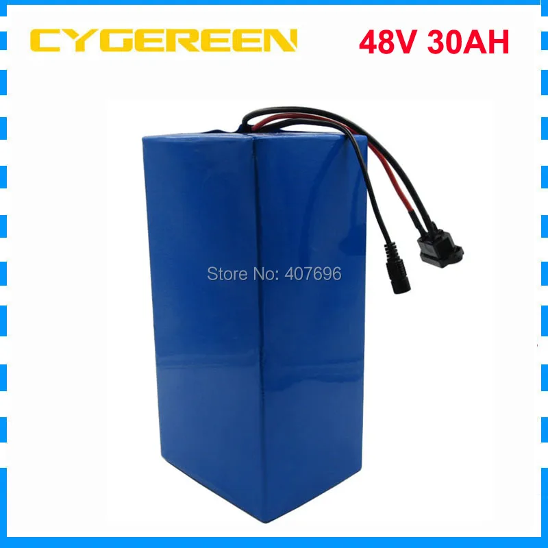 Order Chance for  Free shipping 48V electric bike battery 48v 30ah lithium ion scooter battery 2000W Ebike batteries 