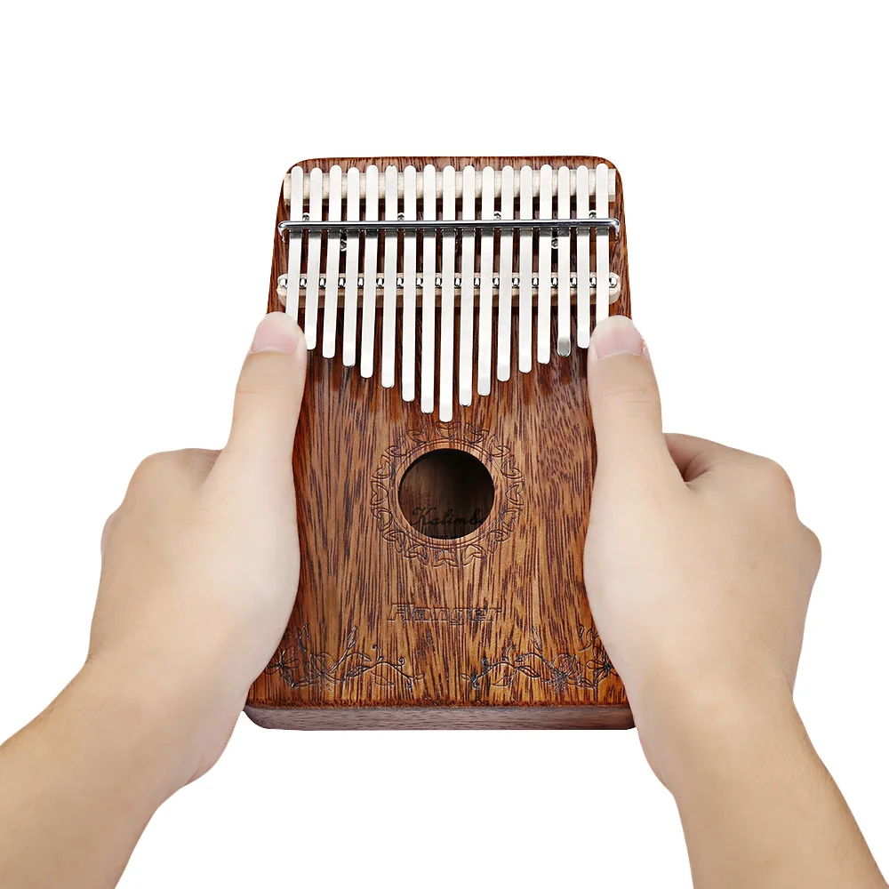 Flanger FK18 17 клавиш Kalimba игрушечное пианино деревянный музыкальный инструмент