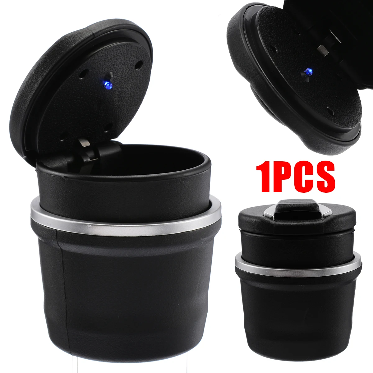 

Multifunction Durable Car LED Cigarette Smoke Ashtray Smokeless Cigarette Ash Cup High Quality