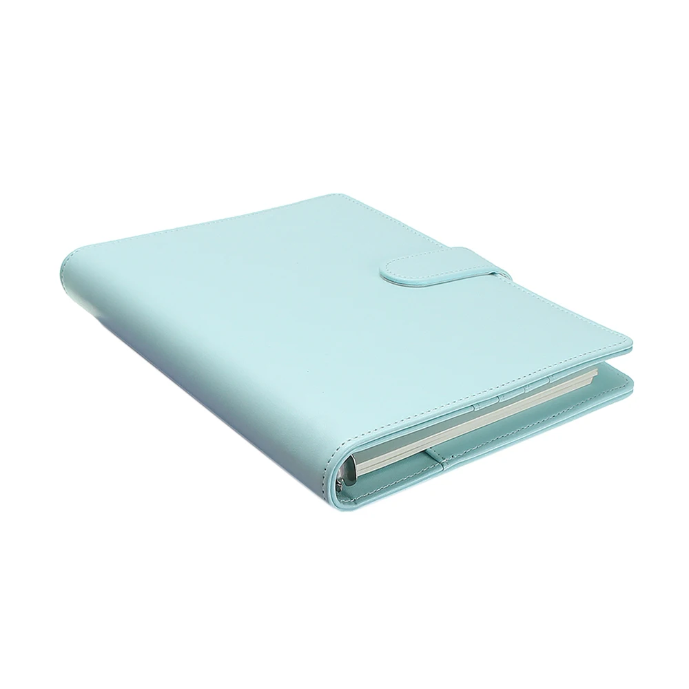 

A5 Planner Agenda pu Loose Leaf Weekly Monthly Journal Diary Notebook, Blue