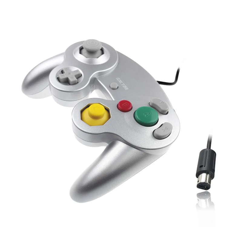 For Nintendo NGC Game Handle GC Single Point Handle Vibration Handle 19 Color Optionalin