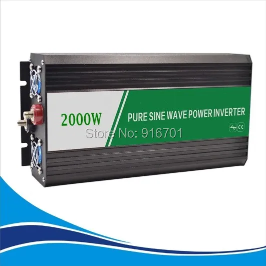 

2000W off grid solar inverter pure sine wave dc 24v to ac 240V