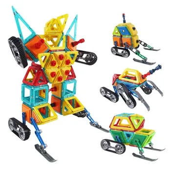 

Magnet toy building blocks magnetic architectural designer children DIY children's educational toys game