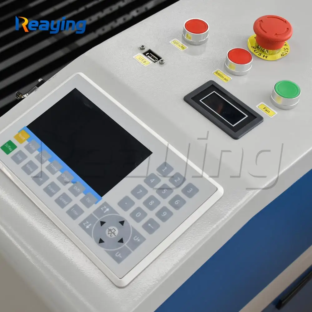 Фабрика Yongli EFR 80 Вт CO2 гравировальная машина Ruida новейшая версия RDC6445G USB|Фрезы по