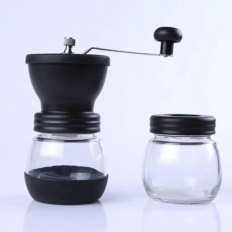 Coffee Maker Handpress Capsule&Powder Coffee Machine Manual Espresso Machine With Gift Glass Jar