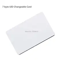 13,56 МГц MF1k S50 0 блок для записи 7 байт сменных маркеров UID сменная карта радиочастотной идентификации возможностью перезаписи