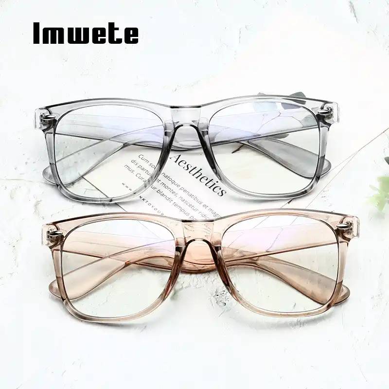 ProudDemon gafas anti luz azul Anti Tensi/ón de Ojos Lentes Transparentes para Hombres y Mujeres
