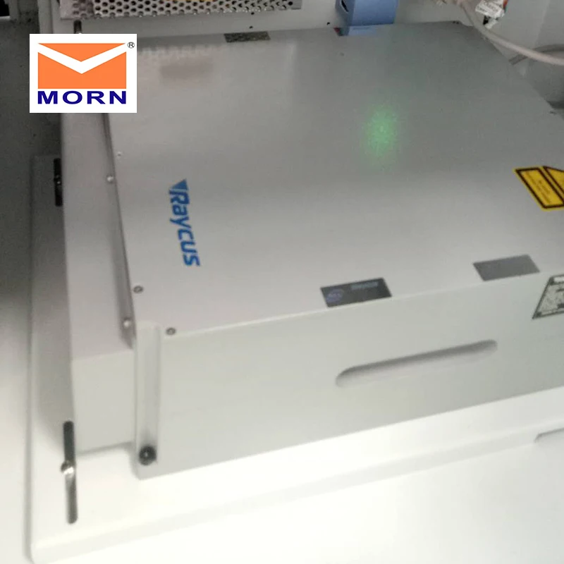 MORN high quality fiber laser marking machine nameplate metal engraving machine