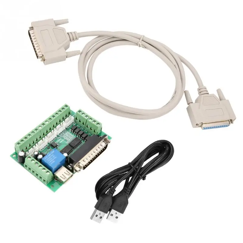 Интерфейсная плата USB MACH3 5 для ЧПУ|Шаговый двигатель| |