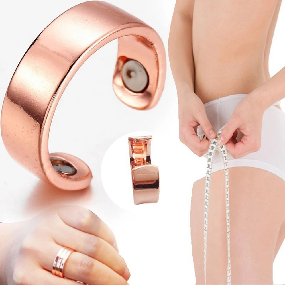 Модное кольцо для мужчин/женщин, микро магнитное кольцо против храпа для потери веса, сжигание жира, для похудения, фитнес-терапия, медицинское кольцо
