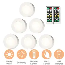 Светодио дный светодиодный ночник шкаф кухонный счетчик под шкаф беспроводной пульт дистанционного управления шкафы коридор прикроватный настенный светильник батарея