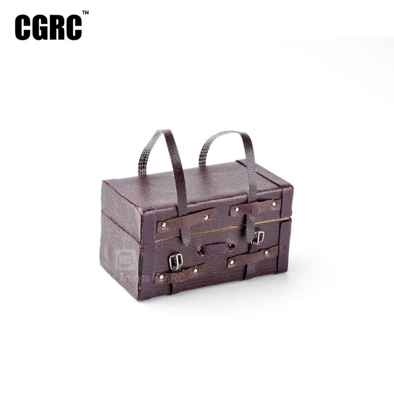 Моделирование чемодан в стиле ретро деревянная коробка для 1/10 RC Гусеничный