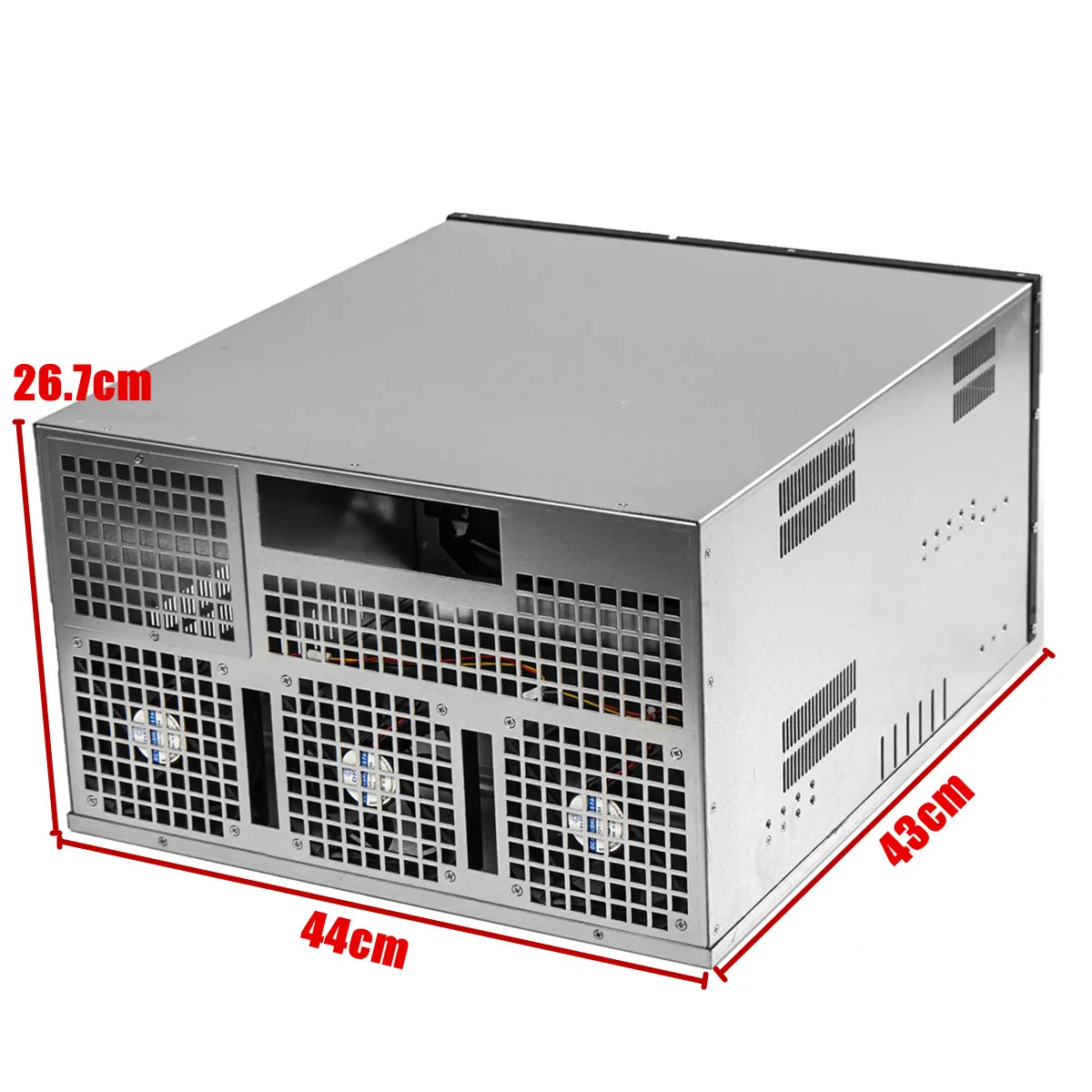6 GPU eth/ZEC/HSR Miner Case Ethereum Miner Power Supply For BTC Coin Miners support 6 graphics Card Interface Mining Power