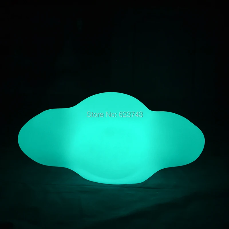 

Colors changeable rechargeable LED Cloud Pendant light waterproof floor table lamp with 110/220V adapter and remote controller