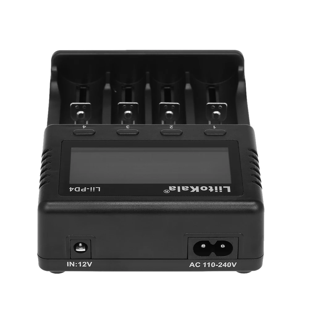 LiitoKala Lii PD4 зарядное устройство ЖК дисплей для 18650 26650 21700 18350 AA AAA 3 7 V/3 2 V/1 5 V литий
