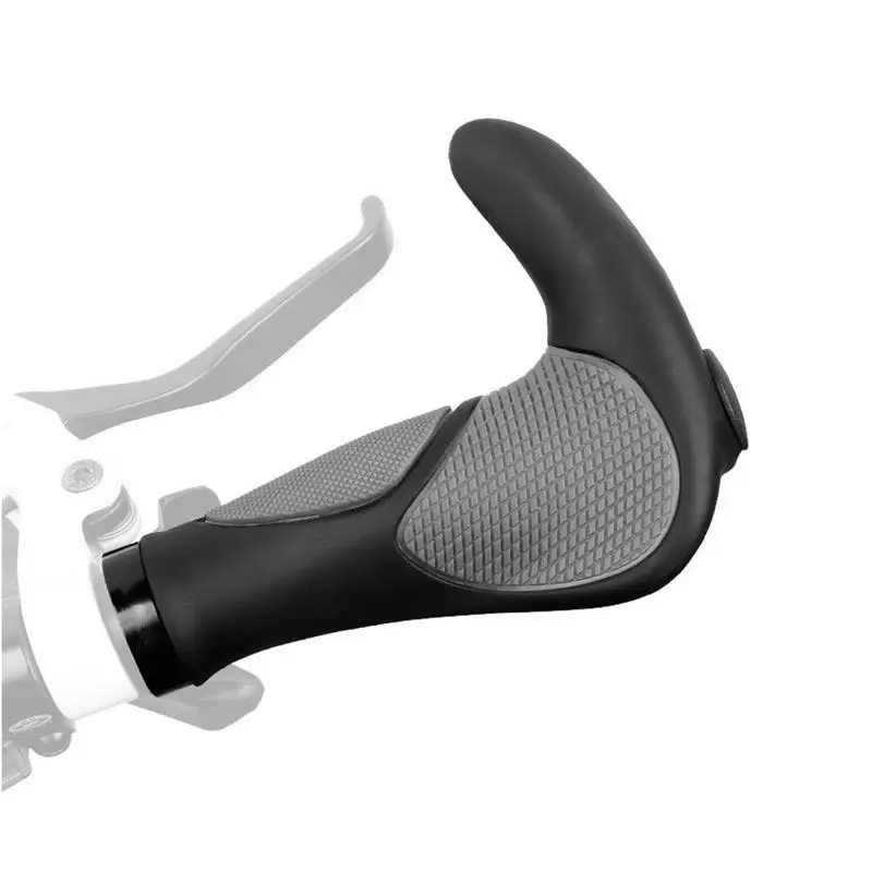 Ручки велосипеда резиновый рожок Форма комфорт Эрго Non slip руле для MTB велосипед BMX