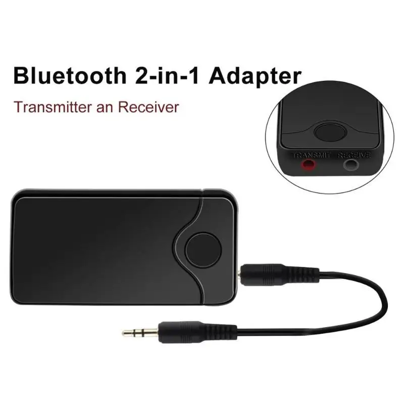 B18 Bluetooth аудио приемник передатчик 2 в 1 3 5 мм AUX Беспроводной адаптер|Беспроводные
