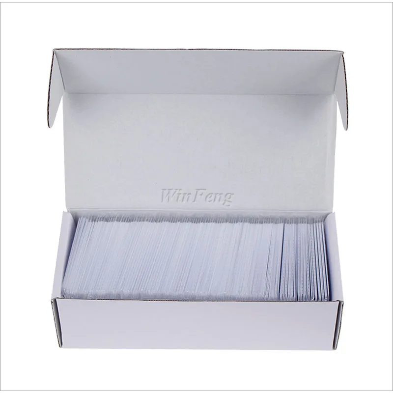 1 шт. 125 кГц RFID карта EM4100 TK4100 Пластиковые идентификационные карты 0 8 мм тонкая
