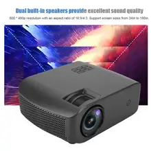 Портативный проектор с ЖК-дисплеем устройство для домашнего офиса hdmi-проектор 110-240 В для воспроизведения видео, ТВ-серии