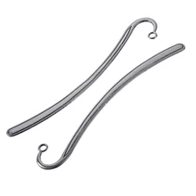 AAAJ-5 серебристого цвета пустой закладки 12,5 см