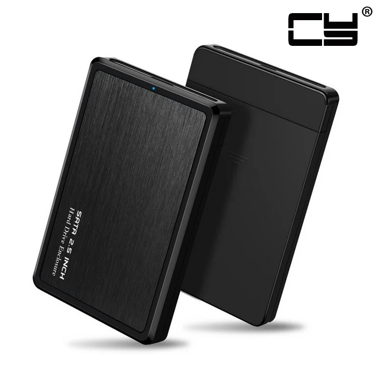 

USB 3.0 to 2.5" SATA 22Pin 7+15 SSD External Hard Disk Enclosure USB 3.0 Cable for Lap top & PC & Mac book Black
