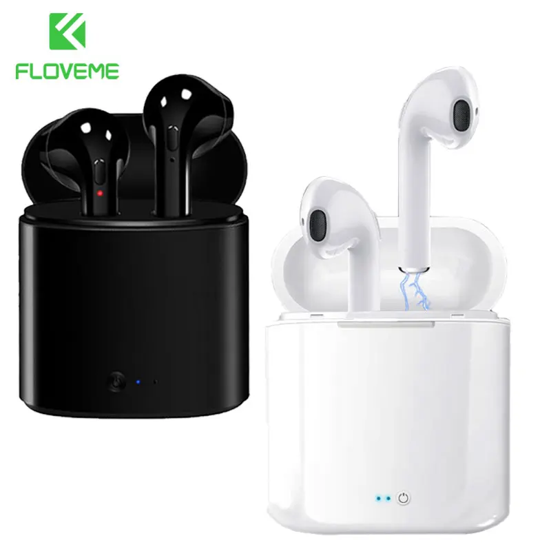 

FLOVEME I7S TWS Wireless Bluetooth Earphone Stereo Earbud Pods With Charging Box Headset Bluetooth Earphones For All Smart Phone
