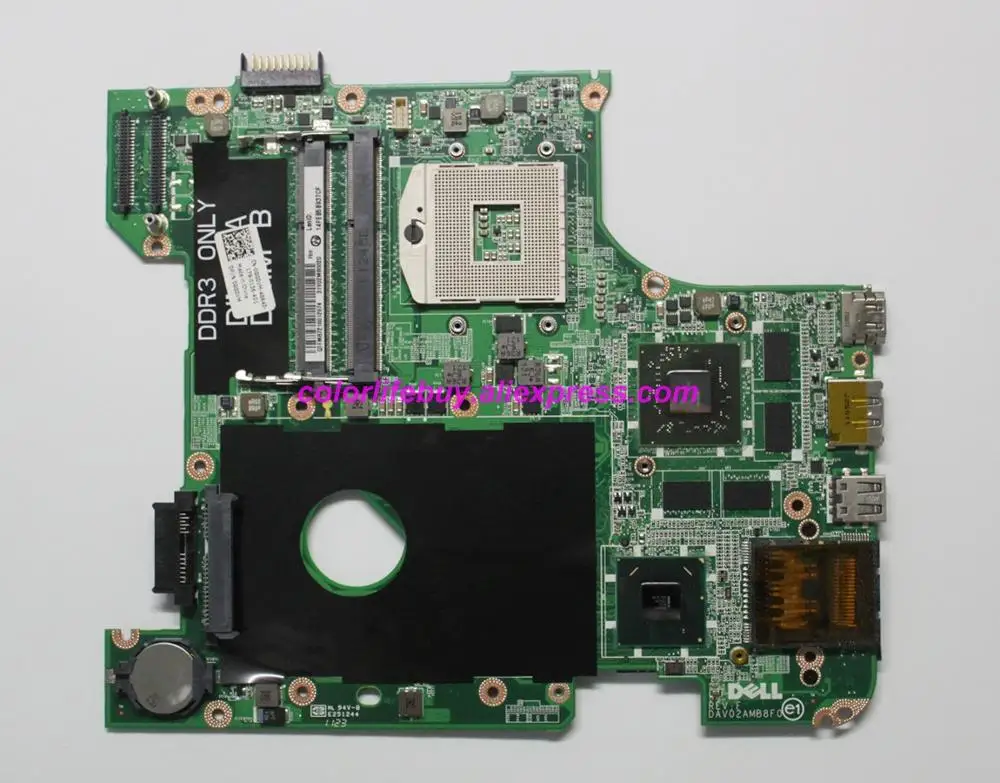 

Genuine GG0VM 0GG0VM CN-0GG0VM DAV02AMB8F1 HM67 DDR3 Laptop Motherboard Mainboard for Dell Inspiron N4110 Notebook PC