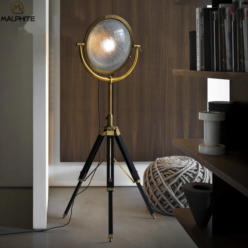 

Industrial Decor Standing Lamp Living Room Wind Lamp Lofts Luminaire Led Floor Lamp Bedroom Model Bronze Floor Lamp Fixture