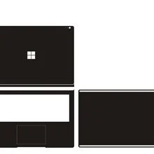 Ноутбук углеродного волокна виниловая кожа Наклейка Обложка для microsoft Surface Book 1/Book 2 13," 1st и 2nd Gen