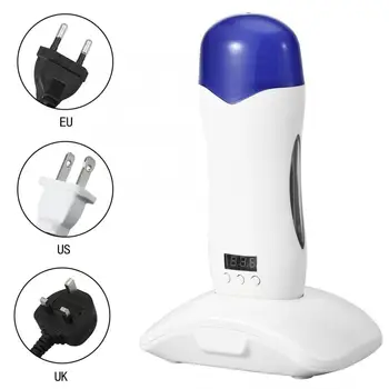 

New Original LCD Display Cartridge Wax Depilatory Roller Warmer Heaterr Temperature Controllable Epilator Hair Removal Machine