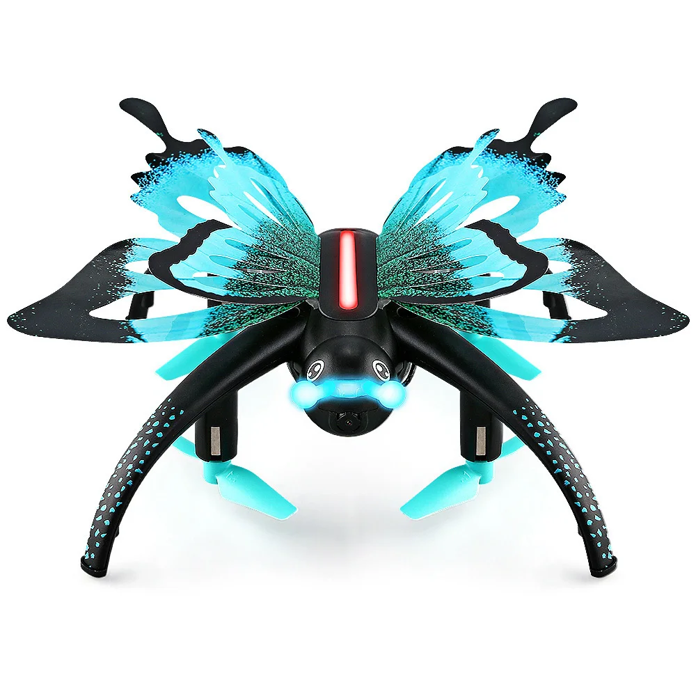 JJRC H42WH RC Drone Dron Butterfly Voice Control WiFi APP FPV Drones Quadcopter Helicopter RC Toy With Light Xmas Gifts for Kids