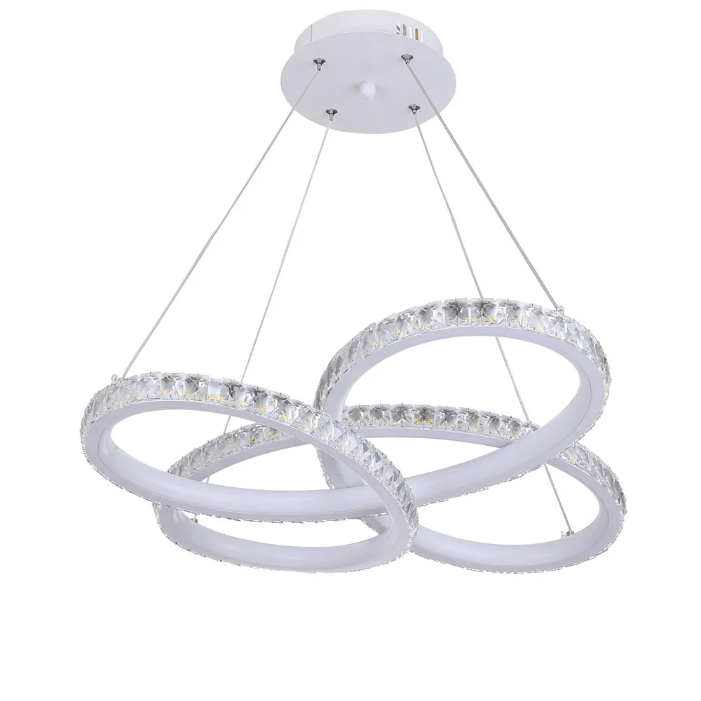 

Creative Crystal Led Chandelier Living Room Shop Led Lamps High-power 45w Chandelier Lighting Modern Led Lustre Lamps Z50