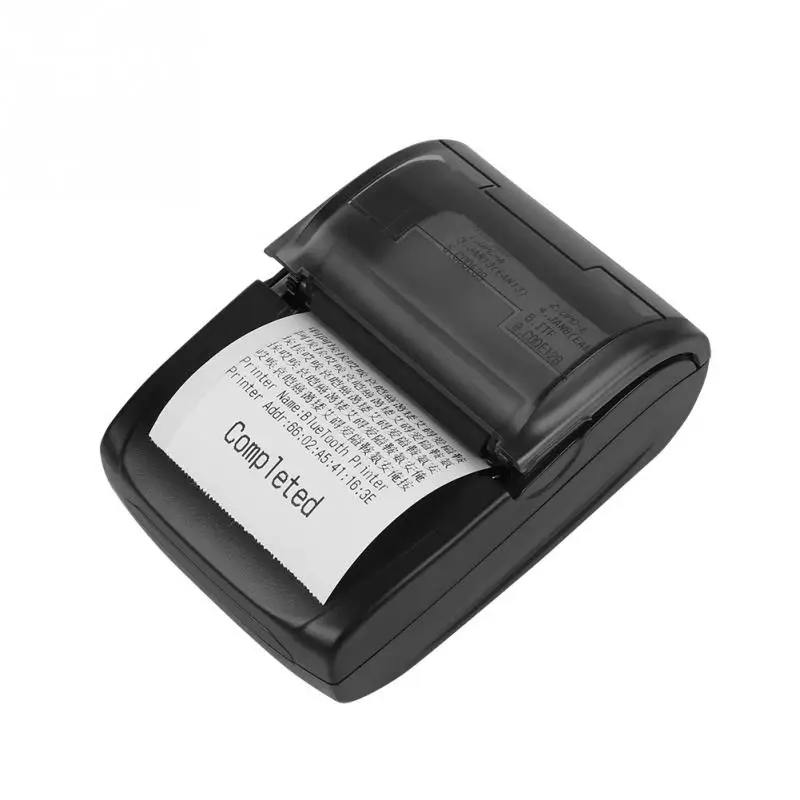 

Portable 58mm Bluetooth 4.0 Thermal Printer Wireless USB POS Receipt Thermal Printer Low Noise for Restaurant Supermarket Office