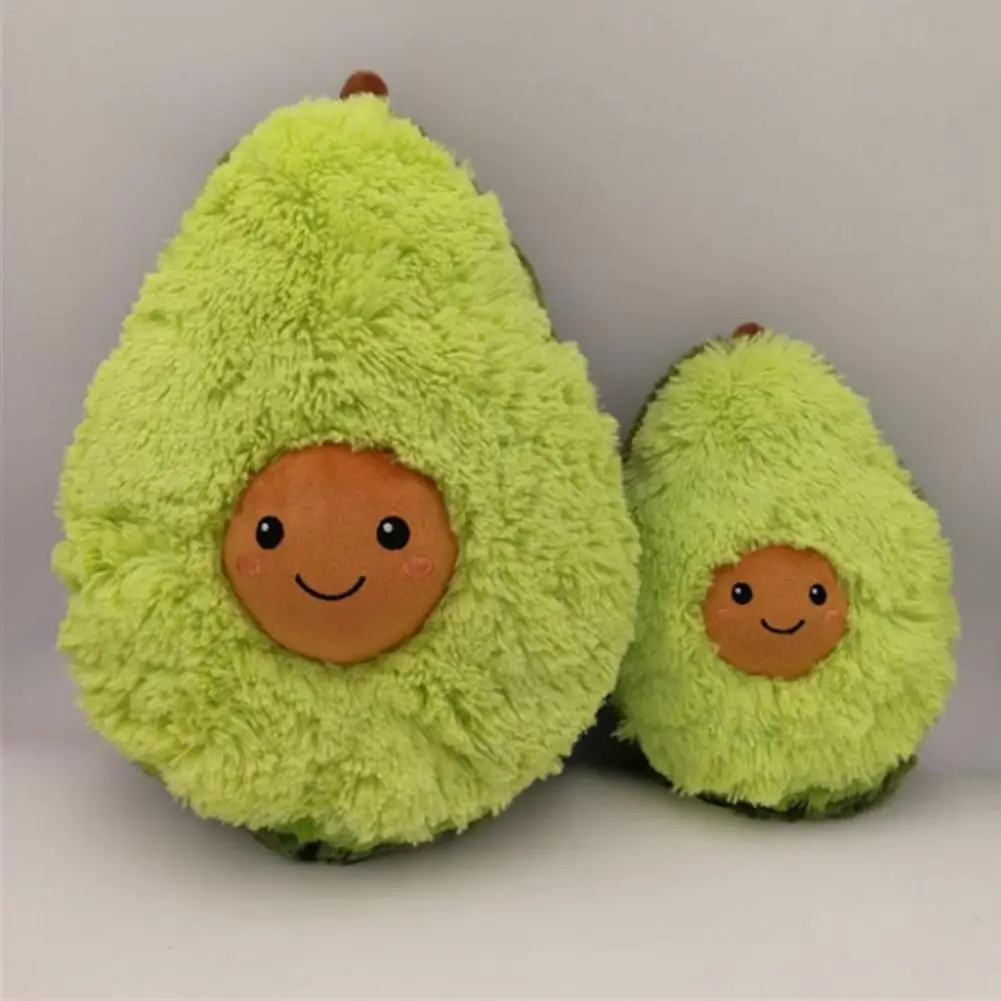 

Cute Plush Pillow Soft Cartoon Avocado Shape Pillow Plush Toy Fruit Doll Toy for Children Girls Adult