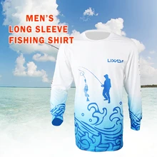 Одежда для рыбалки рубашка для рыбалки с длинным рукавом Футболка для рыбалки быстросохнущая дышащая одежда для рыбалки для мужчин