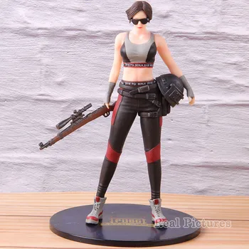 

Playerunknown's battlegrounds Action Model Toy Female Sportswear PLAYERUNKNOWN'S BATTLEGROUNDS PVC Collectible Game Figure