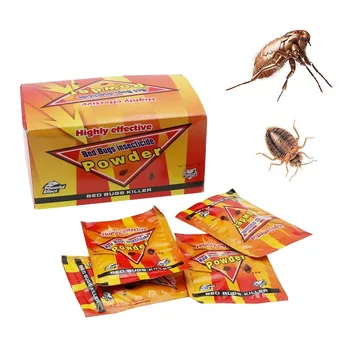 

50pcs Effective Powder Bed Bugs Killer Bait Fleas Pesticides Insecticides Powder to Kill Bedbugs Pest Control for Home