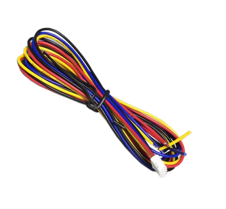

2.54MM radar 6/8 probe radar host black blue yellow red line 4needles Plug four core wire Probe power supply Terminal