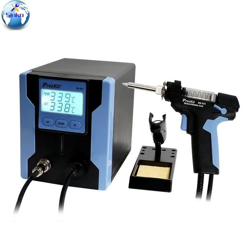 

Pro'sKit SS-331H ESD LCD Digital BGA Desoldering Suction Electric Absorb Gun Electric Vacuum Desoldering Pump Solder Sucker Gun