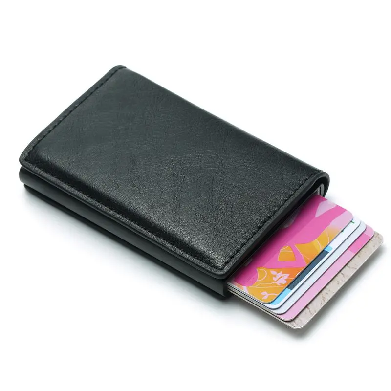 Men Metal Card Holder RFID Aluminium Alloy Credit Card