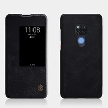 Huawei mate 20 X флип чехол NILLKIN винтажный QIN кошелек из кожи ПУ и ПК задняя крышка huawei mate 20X5G чехол